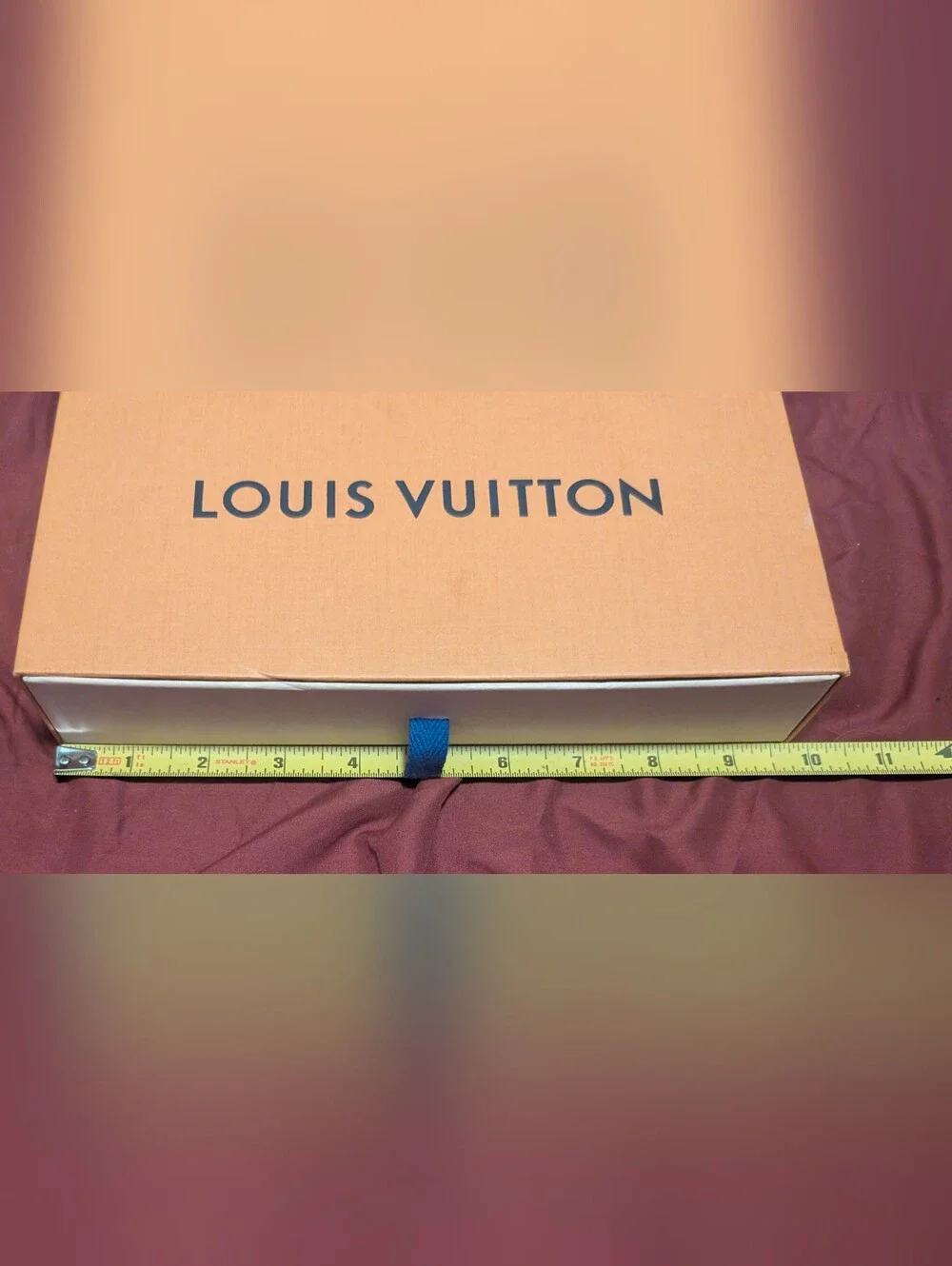Louis Vuitton Orange Slide Out Drawer Gift Box 10